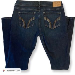 5S Hollister Blue Skinny  jeans Mid Rise